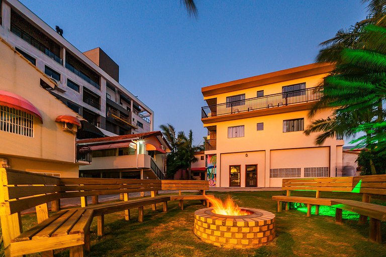 #02-Z - (Refúgio e Mar) Hospedagem em Canto Grande, Bombinha