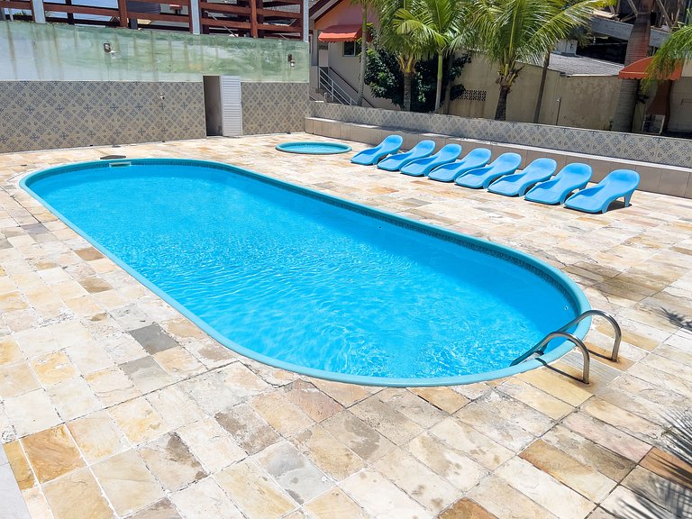 #16-T - (Refúgio e Mar) Hospedagem em Canto Grande, Bombinha