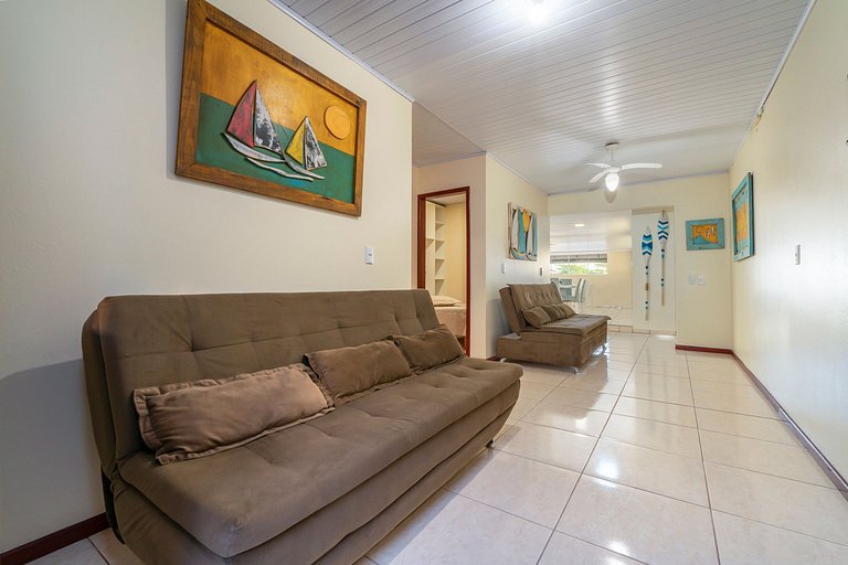 #20-T - (Refúgio e Mar) Hospedagem em Canto Grande, Bombinha
