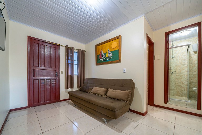 #20-T - (Refúgio e Mar) Hospedagem em Canto Grande, Bombinha