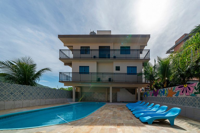 #23-CG - (Refúgio e Mar) Hospedagem em Canto Grande, Bombinh